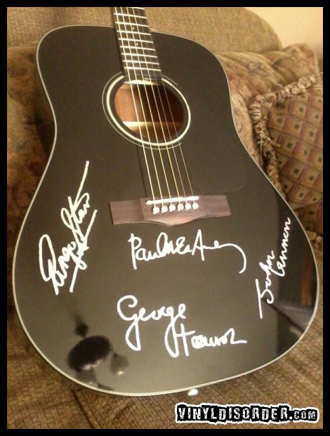 Custom Signed Guitar